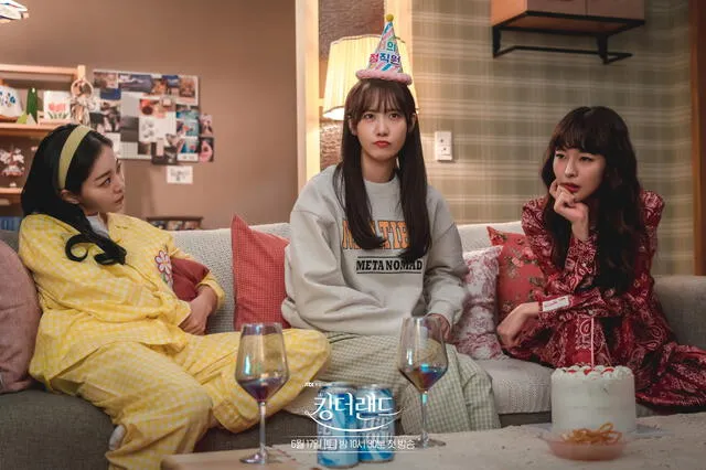  Yoona y sus amigas en el k-drama 