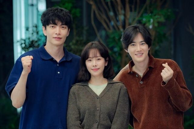  Lee Min Ki, Han Ji Min y Suho en 'Con tacto especial'. Foto: JTBC   