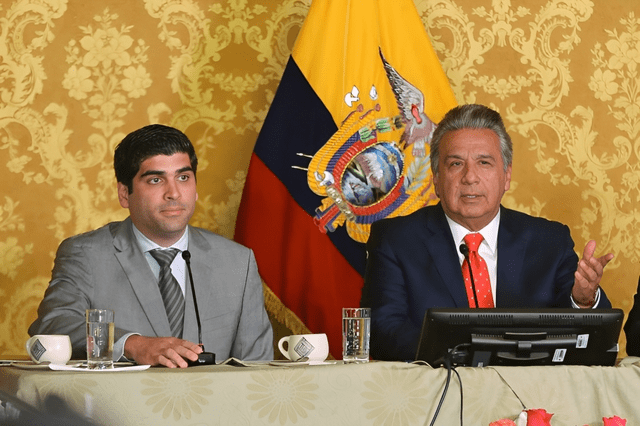  Otto Sonnenholzner fue vicepresidente durante el gobierno de Lenín Moreno en 2018-2020. Foto: Metro Ecuador<br>    