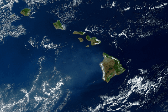  Las ocho islas de Hawaii. Foto: Mural<br>    