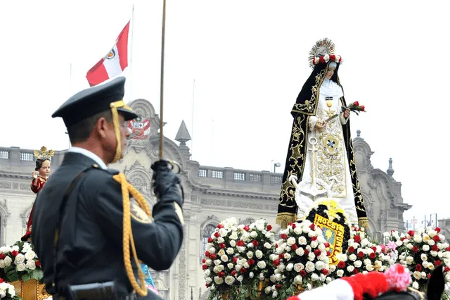 Santa Rosa de Lima es considerada patrona de la Policía Nacional. Foto: Andina   
