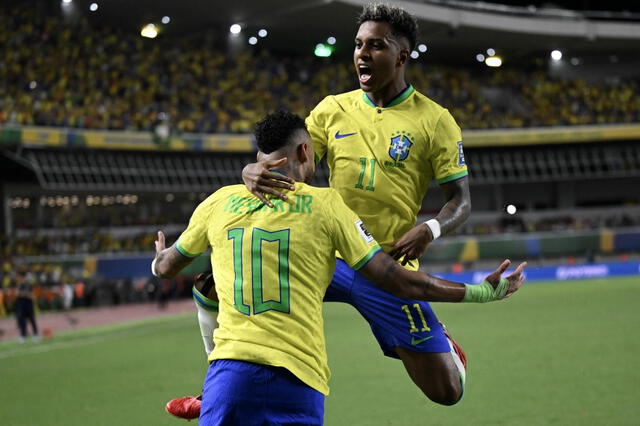  Rodrygo marcó un doblete ante Bolivia. Foto: AFP   