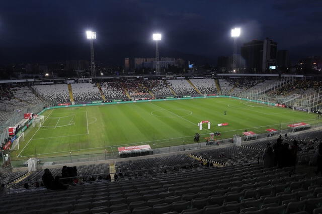 Estadio Monumental de Santiago. Foto: AFP 