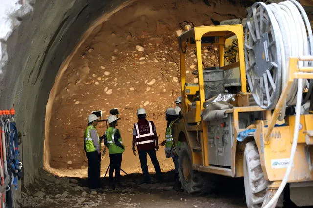 En la actualidad se viene construyendo la Línea 2 del Metro de Lima. Foto: Andina.    