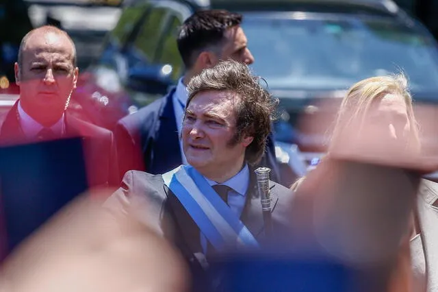  Javier Milei renueva la cúpula del Ejército. Foto: EFE   