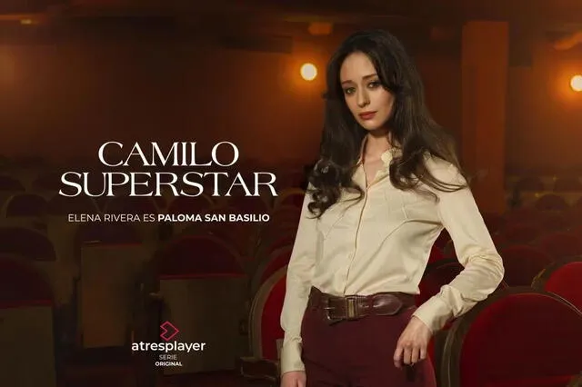   Elena Rivera plays Paloma San Basilio in 'Camilo Superstar'.  Photo: Atresplayer   
