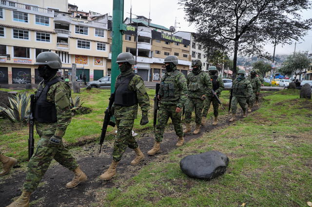 Estados Unidos busca apoyar a Ecuador en la lucha contra la criminalidad dentro del país. Foto: EFE.   