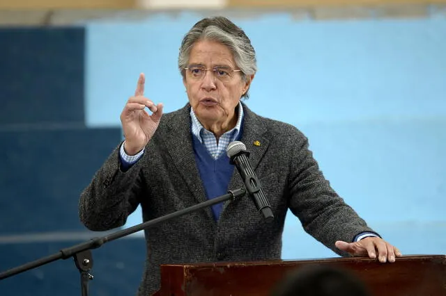 Guillermo Lasso permitió que las fuerzas de Estados Unidos ingresaran a Ecuador. Foto: AFP.   