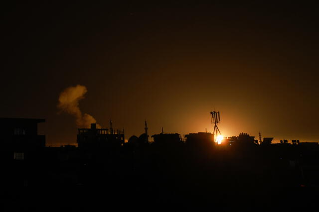  La ciudad de Rafah era el refugio de más de 1,5 millones de palestinos. Foto: AFP   
