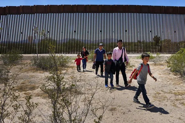 El Gobierno de Estados Unidos enfrenta una crisis migratoria ante la ola de personas que ingresan por la frontera con México. &nbsp;Foto: Matyork  