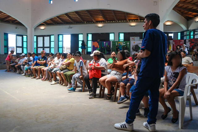 Decenas de personas se dirigieron a la Demuna de Campoy para gestionar la adquisición del DNI electrónico. Foto: Municipalidad de San Juan de Lurigancho   