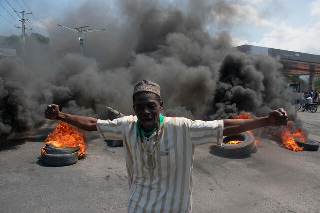  Las situaciones de violencia en las calles de Haití aún se mantienen. Foto: AFP.   