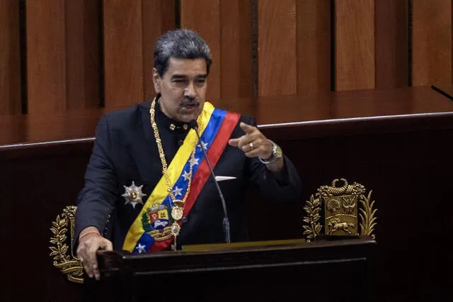 Nicolás Maduro buscará su tercer gobierno en las próximas elecciones en Venezuela. Foto: AFP   