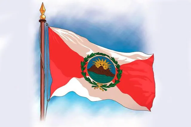 primera bandera del Perú, bandera de José de San Martín