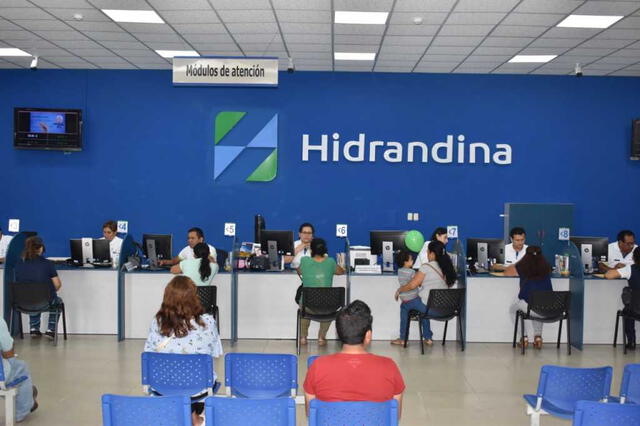 Sala de atención de Hidrandina. Foto: Trujillo Perú   