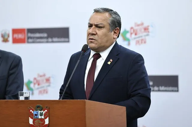 Gustavo Adrianzén pedirá el voto de confianza el 3 de abril. Foto: Gobierno   