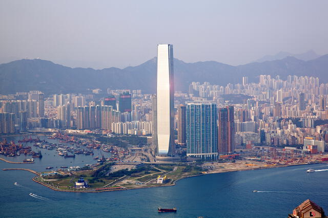 edificio más alto de hong kong 