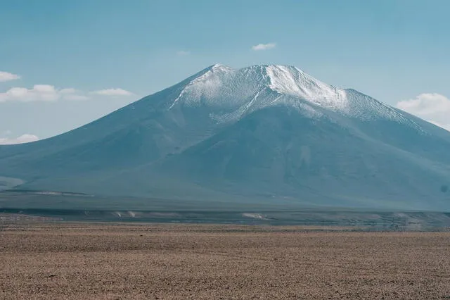  El Nevado Ojos del Salado presenta una altura de 6.891 m. Foto: Ladera Sur.   