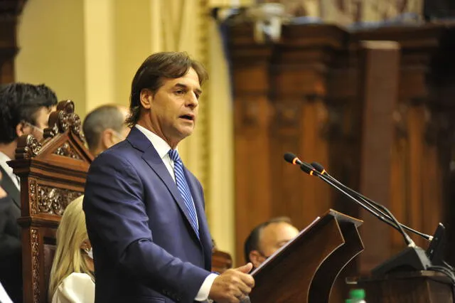 Luis Lacalle Pou tiene actualmente 50 años. Foto: Portal relámpago   