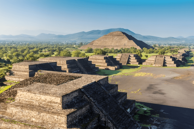En el siglo VI, la llegada de nuevos grupos humanos al valle de México transformó el escenario político de Mesoamérica. Foto: National Geographic 