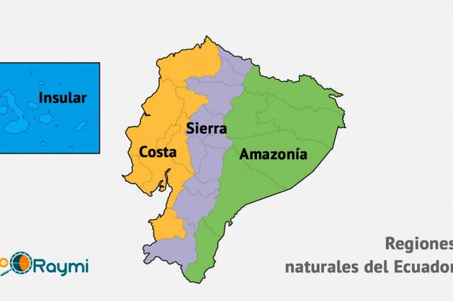  Ecuador posee 4 regiones naturales. Foto: Raymi<br>    