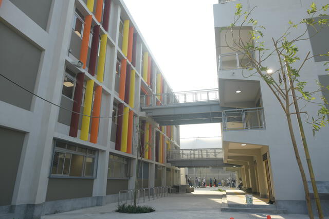 Pabellones de la institución educativa. Foto: Minedu    