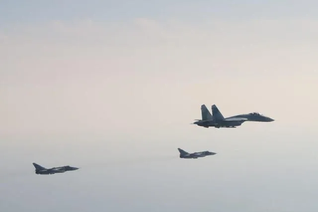 Esta no es la primera vez que Rusia invade espacio aéreo sueco. Foto: Fuerza Aérea sueca.   
