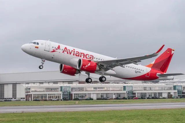 Avianca ha dispuesto aviones Airbus A320 para el vuelo más largo de Sudamérica. Foto: Perú Retail<br>    