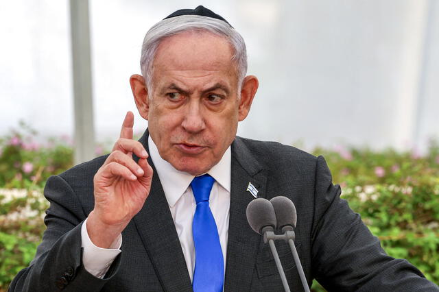  El primer ministro de Israel añadió que la fase intensa de la guerra contra Hamás está a punto de terminar. Foto: AFP<br>    