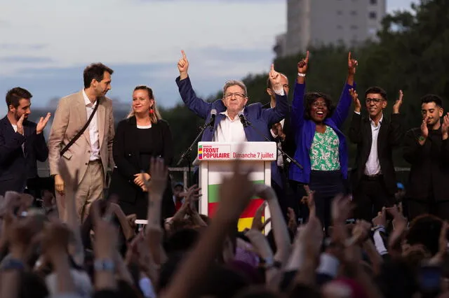  El Nuevo Frente Popular (NFP) logró aplastante victoria en las elecciones legislativas de Francia. Foto: EFE<br>    