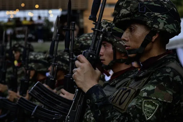  Ejército retomó lucha contras las FARC en el Cauca. Foto: AFP.   