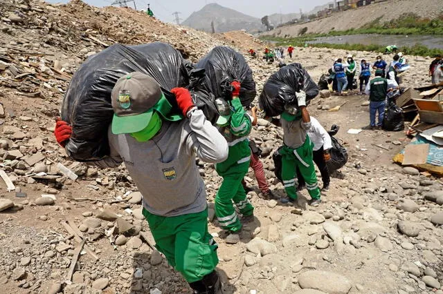 Ancón es el distrito con mayor acumulación de basura. Foto: Andina   