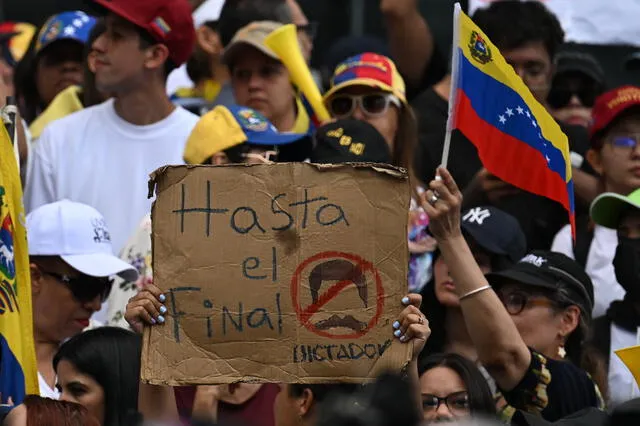 Al menos 24 personas han muerto en Venezuela en protestas en rechazo a la reelección de Maduro, según un informe de la ONG Provea. Foto: AFP   