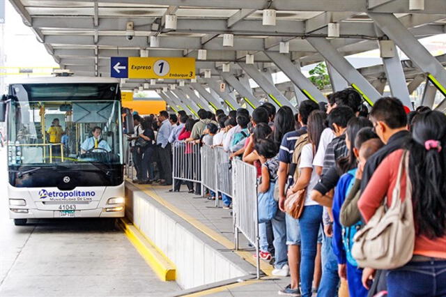 Ruta de metropolitano se extiende. Foto: El Peruano   