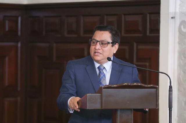 Ministro mostró su postura frente a los reclamos de las universidades. Foto: Difusión   