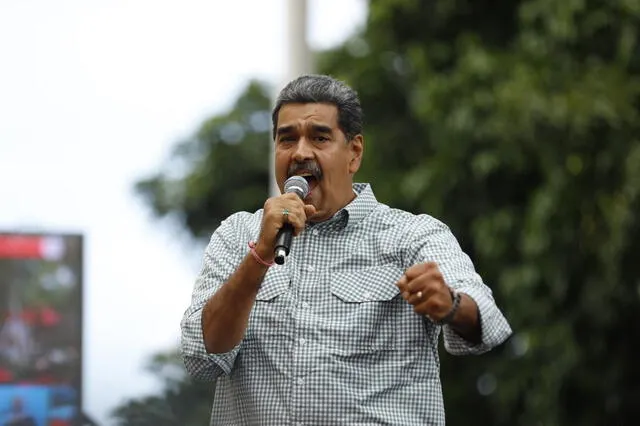 Los resultados anunciados por el Consejo Nacional Electoral (CNE) en Venezuela dieron como ganador a Maduro. Foto: AFP.   