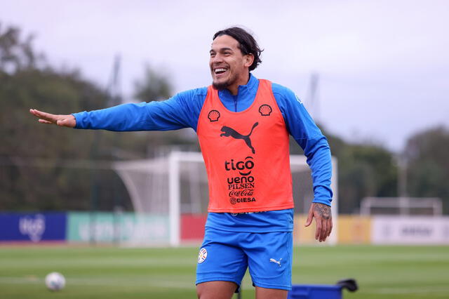  Con nuevo director técnico, Paraguay realizó su último entrenamiento en su país con miras a su próximo partido. Foto: selección paraguaya   