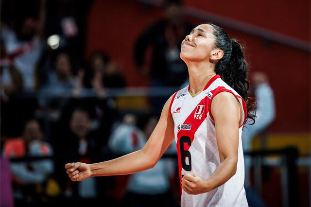 Ariana Vásquez fue capitana de la selección peruana en el Mundial de Vóley Sub-17. Foto: FPV.   