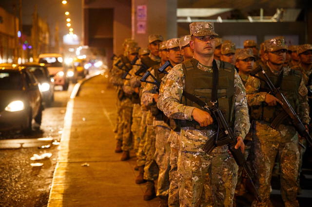 Durante el estado de emergencia, los militares saldrían a las calles. Foto: difusión   