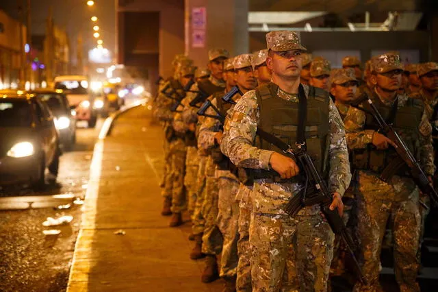 El estado de emergencia contará con el apoyo de las Fuerzas Armadas. Foto: difusión   