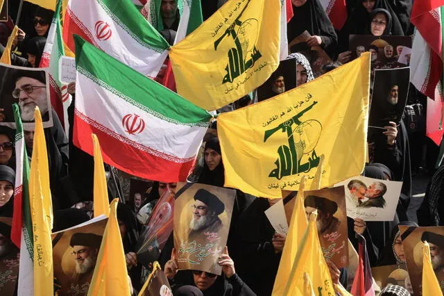  Hezbollah, un grupo militante y político libanés, ha mantenido una estrecha relación con Irán desde su formación en los años 80. Foto: AFP   