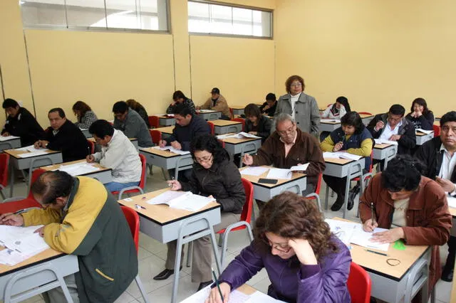 Resultados del examen docente 2024 ya se encuentran disponibles. Foto: Andina   