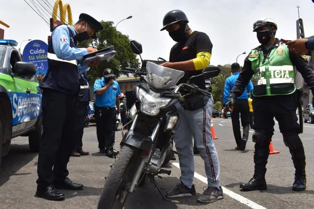 Nuevas restricciones para motocicleta en Independencia y otros distritos. Foto: Andina.   