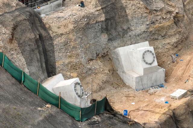 Cimientos del moderno Corredor Turístico Miraflores-Barranco. Foto: Andina    