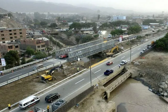  Obras en la avenida Ramiro Priale. Foto: Noticias El Gas    