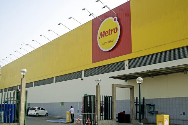  Supermercado Metro. Foto: Andina   