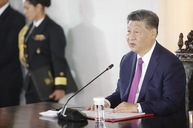 Xi Jinping en su discurso en la inauguración del Megapuerto de Chancay   