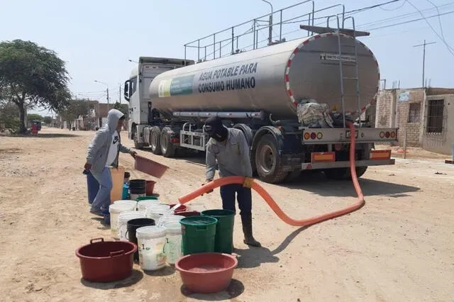 Varios distritos de Piura están afectados por la crisis de agua en su región