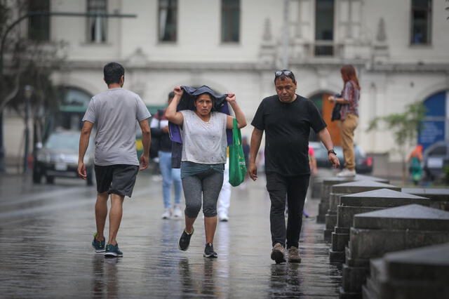 El último domingo 15 se registraron lluvias en varios distritos de Lima