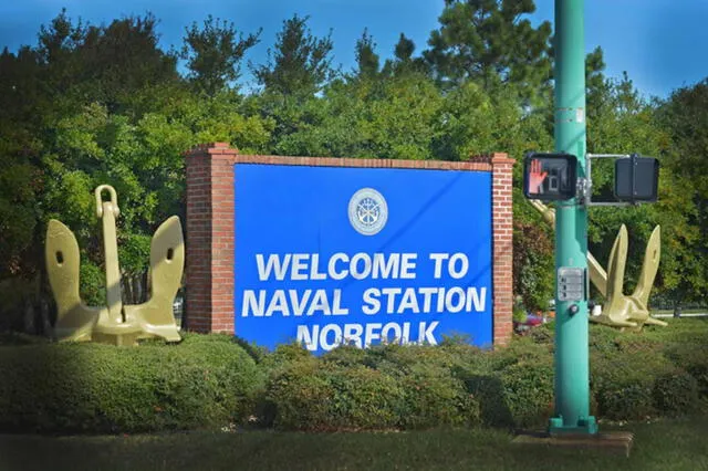  A lo largo de los años, Norfolk ha sido modernizada y ampliada para adaptarse a las necesidades cambiantes de la Marina de los Estados Unidos. Foto: Naval Station Norfolk   